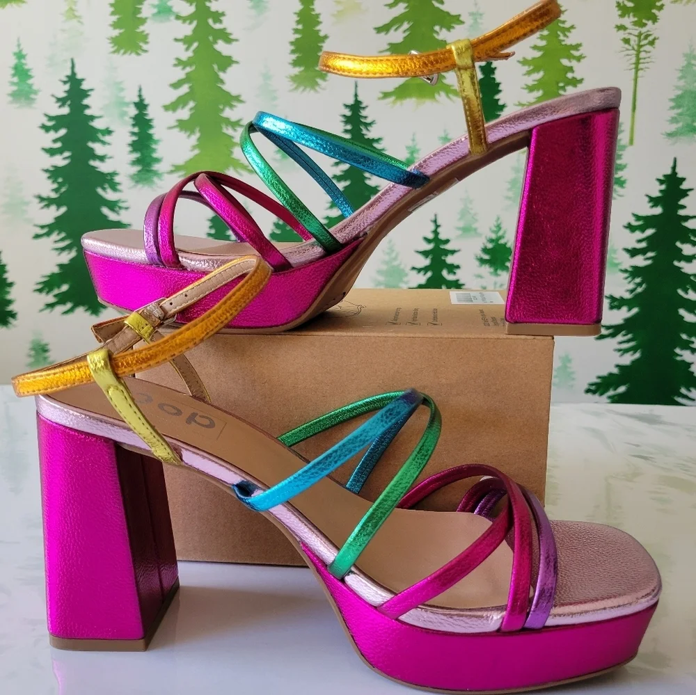 New Pop Kallie Heeled Sandal. - Picture 2 of 9